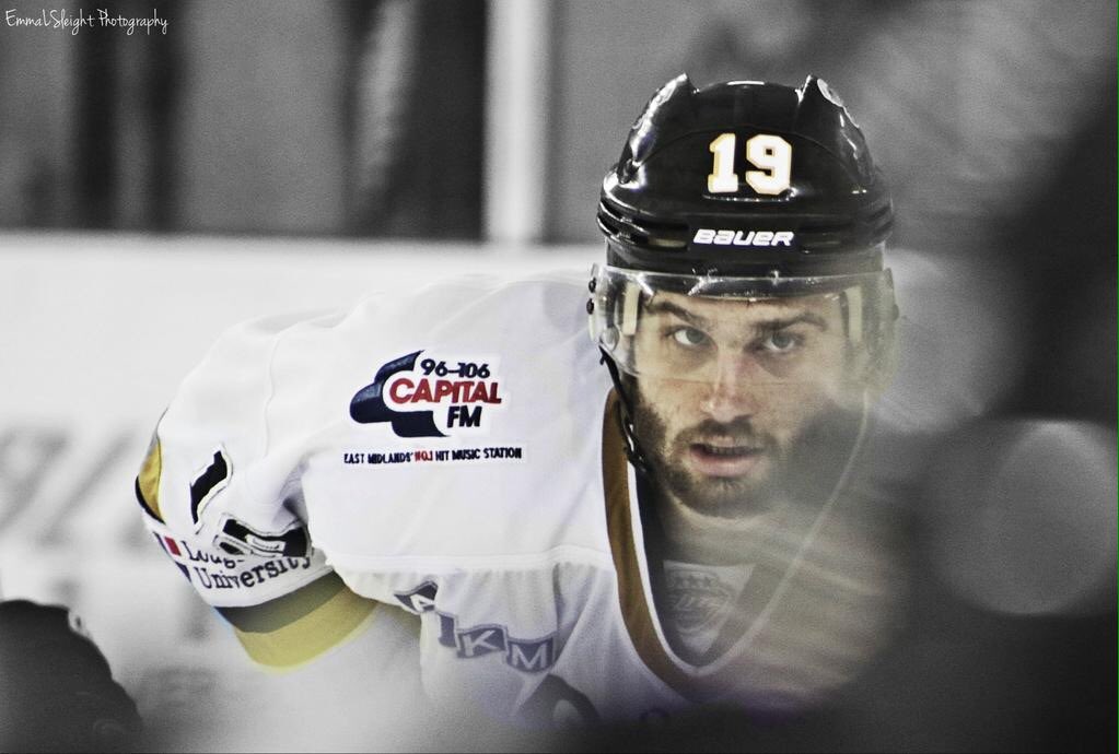 This week's throwback Thursday photo is of Robert Farmer taken at the pre-season game against Manchester Storm 😎