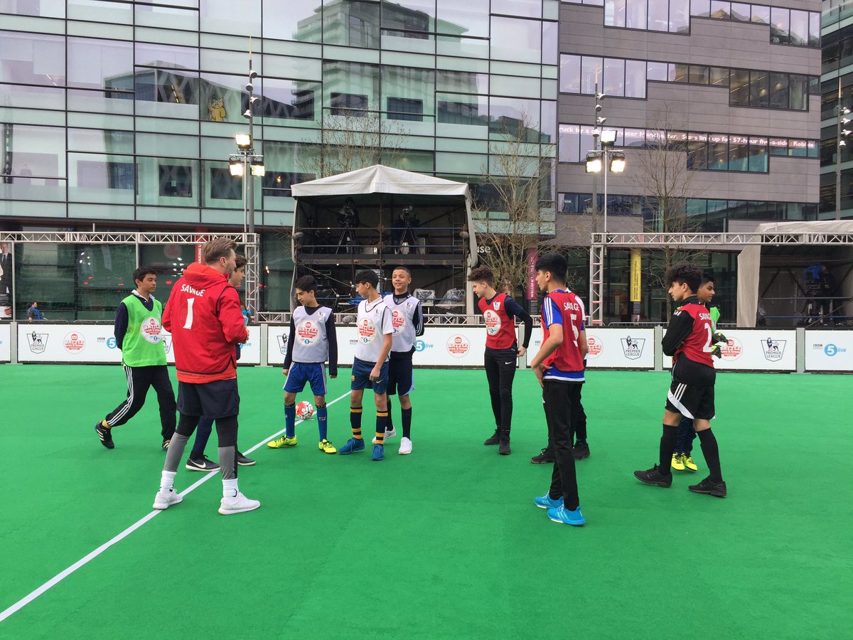 sportrelief's tweet photo. One hour down - 56 to go. You can support online by donating at https://t.co/D74JzdXxW9 @RobbieSavage8 #5liveaside https://t.co/EayoVVxOiA