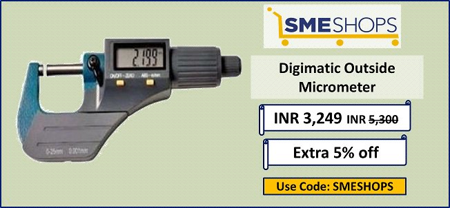 SMEShops's tweet photo. #SME #Micrometer #Digimatic
Checkout Digimatic Outside Micrometer online at https://t.co/elaH3P3nHi https://t.co/hOBPuLP1Kb