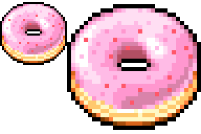 ミスドドット絵