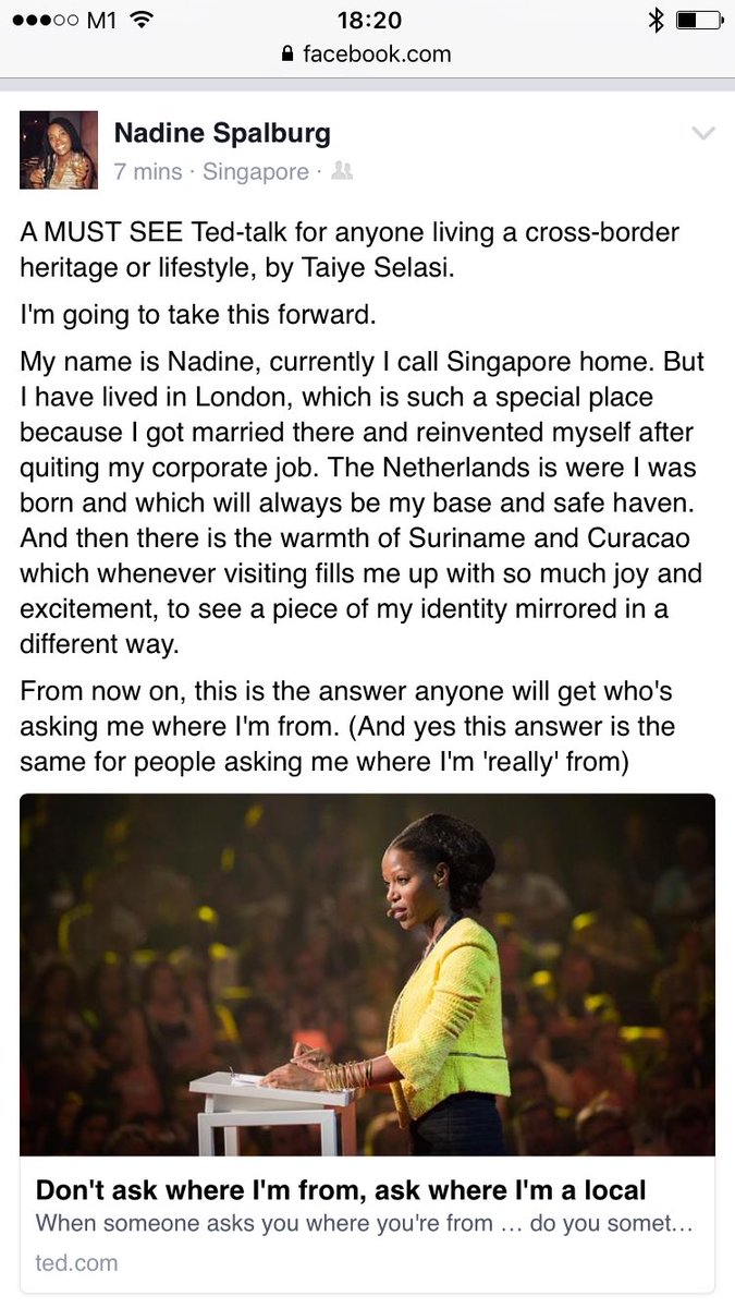 nspally's tweet photo. @taiyeselasi I salute you for introducing such a beautiful concept in your TedTalk "Ask where I'm Local" https://t.co/pZ81McUAfD