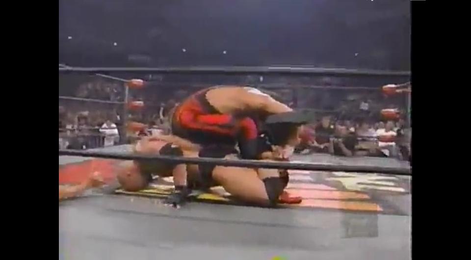 toosweetshop's tweet photo. One of my favorite match of all time #FutureWWEHOF @Sting vs @Goldberg #WCWNitro @WWEUniverse https://t.co/0oCfP01h5m