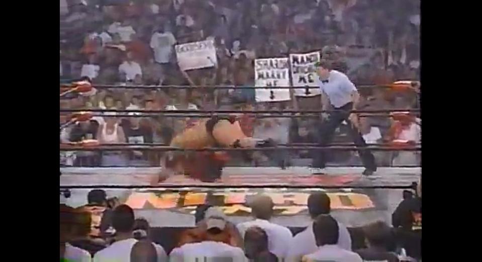 toosweetshop's tweet photo. One of my favorite match of all time #FutureWWEHOF @Sting vs @Goldberg #WCWNitro @WWEUniverse https://t.co/0oCfP01h5m