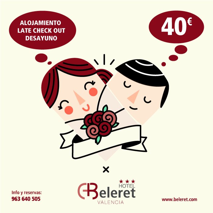 hotel_beleret's tweet photo. ¿Una escapada para 2? ¡Descubre #valencia con nosotros! #Turismo #Vacaciones #HotelBeleret @turismovalenci1 https://t.co/5yBTNOSqfA
