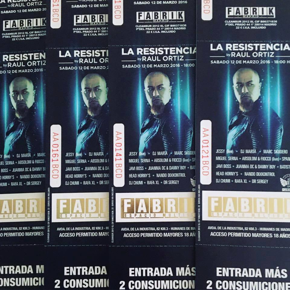 fabrikdiscoteca's tweet photo. RT y gana el pase ORO para La Resistencia + Vagabundos !! A jugar !! https://t.co/pBFEC1ZbAn