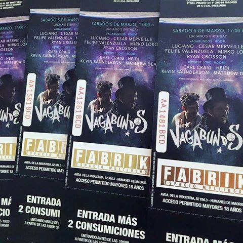 fabrikdiscoteca's tweet photo. RT y gana el pase ORO para La Resistencia + Vagabundos !! A jugar !! https://t.co/pBFEC1ZbAn