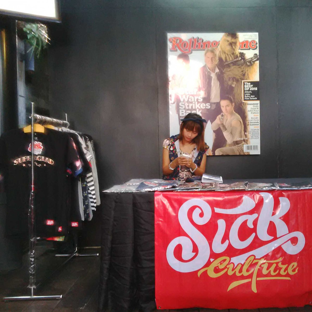 Yuk buruan ke Rolling stone cafe ada march <a href="/superglad_band/">SUPERGLAD</a> di acara anniv 13 nya..
#sickculture