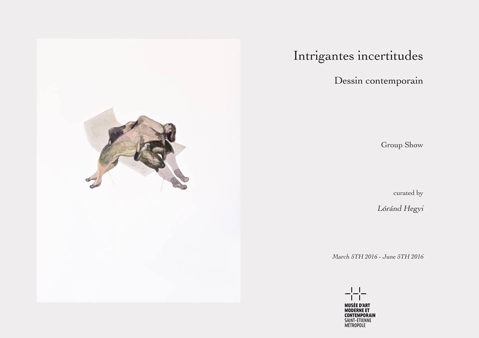 #GuglielmoCastelli for Intrigantes Incertitudes at @MuseeArtModerne. Opening Friday March 4th #painting #drawing