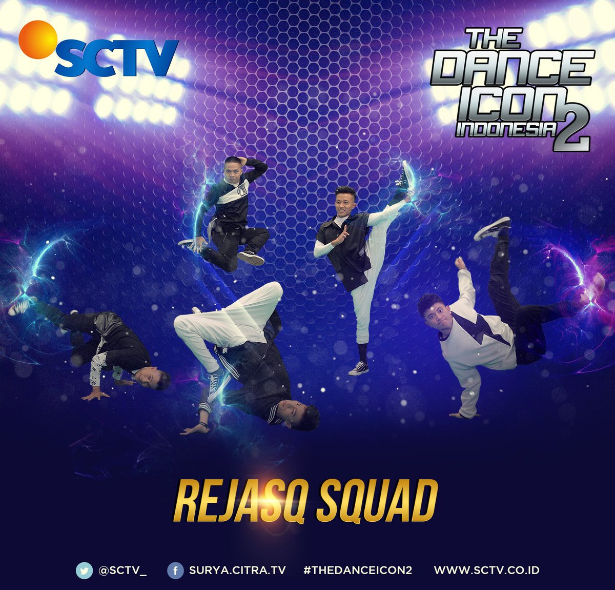 Dukung <a href="/RejasqSquad/">REJASQ SQUAD</a> dengan cara ketik DI (spasi) REJAS ke 97288 (ALL OPERATOR). #TheDanceIcon2