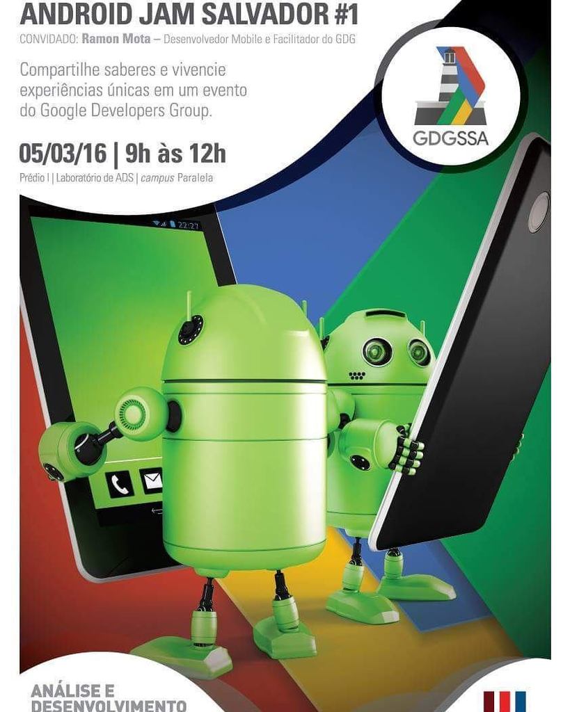 jadna_ac's tweet image. #AndroidJamSalvador #GDGSSA #WTMSSA #Unijorge #SouMaisViverExperiências by marladore