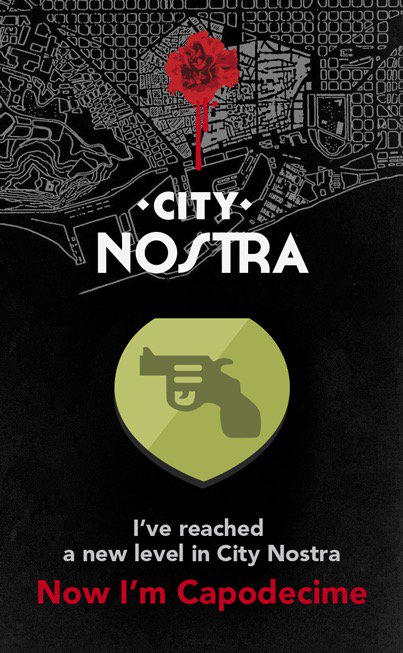 HelenaMatamala's tweet photo. He pujat de nivell a @CityNostra! Baixa el joc gratis. Converteix-te en el Capo de la #Màfia. https://t.co/pP28f3uaM5