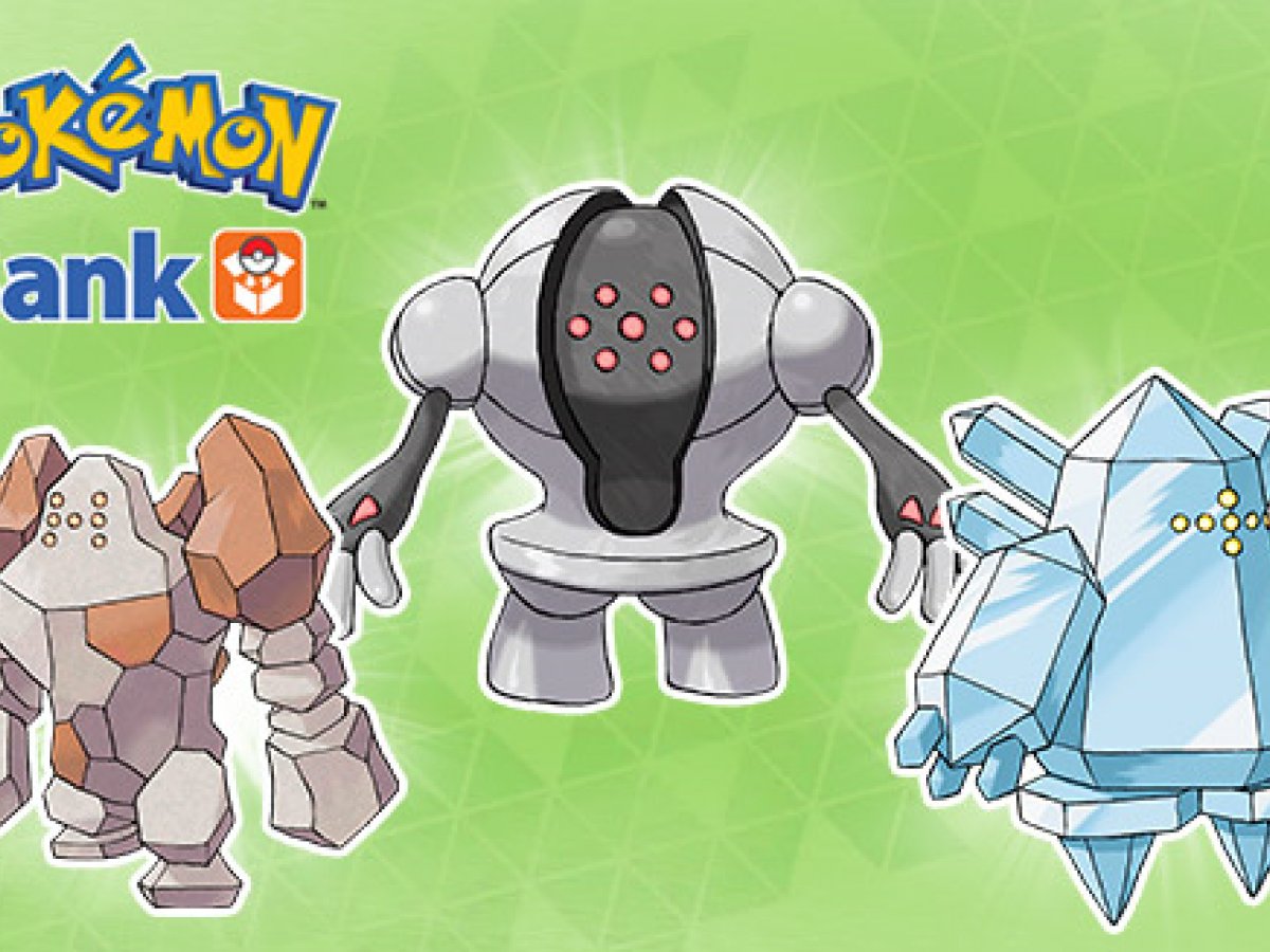 nintendolife's tweet photo. Three 'Solid' Pokémon Offered as Free Extras to Pokémon Bank Users https://t.co/wnYx22y6RX #3DS #New3DS #Pokemon https://t.co/r0DAScm060