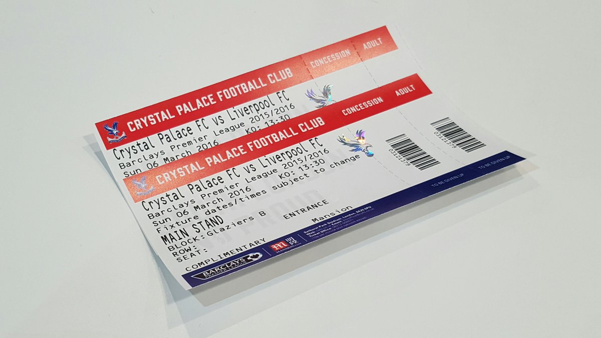 Mansion_Group's tweet photo. #CPFC fans – for your chance to win a pair of tickets to #CRYLIV on Sunday, retweet now. Closes midday tomorrow https://t.co/euluZDD660