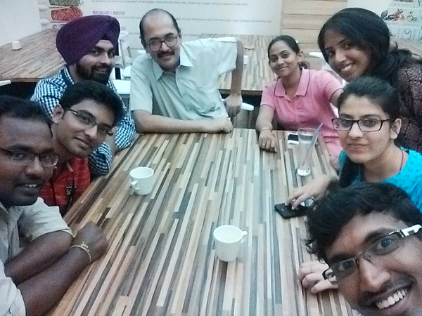 SethuramanMohan's tweet photo. Fun Time in TGIM . #LifeAtRamco #tbt https://t.co/EjFe1QbSXQ