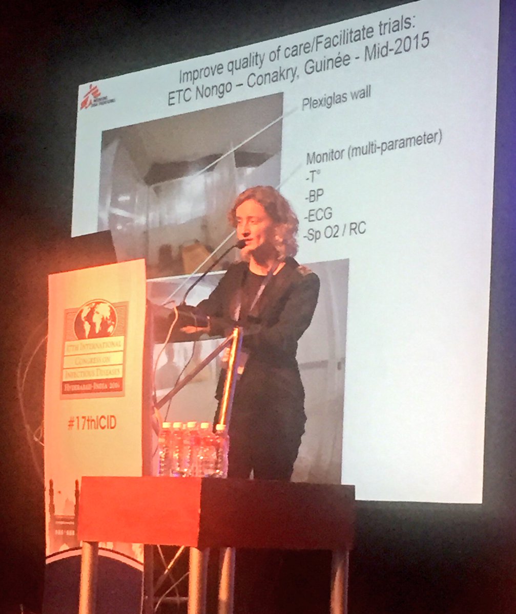EbolaPope's tweet photo. RT lmadoff: While caring for thousands of #Ebola cases, #MSF also did crucial clinIcal research. Dr Hilde de Clerc… https://t.co/Fa4zALC6OB