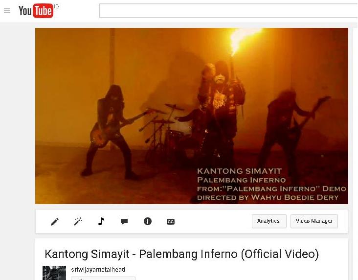 Hari ini Video <a href="/KSMpalembang/">KANTONG SIMAYIT</a> - Palembang Inferno dirilis
youtu.be/IwXeS-1B4sw
#blackmetal #Indonesia #inferno