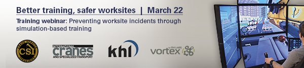 vxsim's tweet image. Our &quot;Better training, safer worksites&quot; webinar featuring CSI &amp;amp; @KHL_IC. Register now! cm-labs.com/register-to-re…