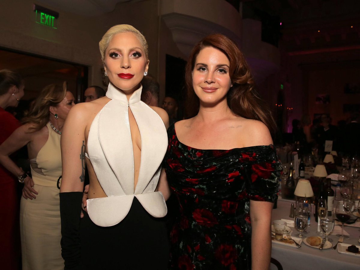 Lana Del Rey And Lady Gaga And Marina