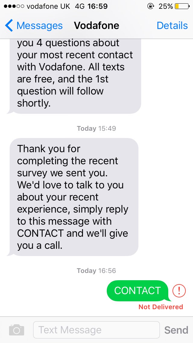thomasdundas's tweet photo. @VodafoneUK I am unable to reply... Yet again, fantastic service... https://t.co/WT72o56QC4