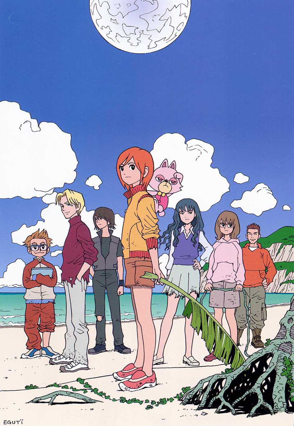 非売品　NHKアニメ　無人惑星サヴァイヴ　Tシャツ 非売品NHKアニメ無人惑星サヴァイヴTシャツ