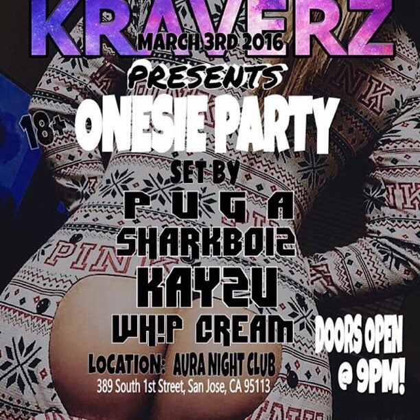 Guide_the_Bay's tweet image. Onesie party tonight! For more info click the link in bio