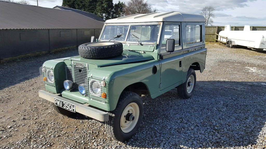 Stunning #taxexempt #landrover now ready for sale #galvanisedchassis