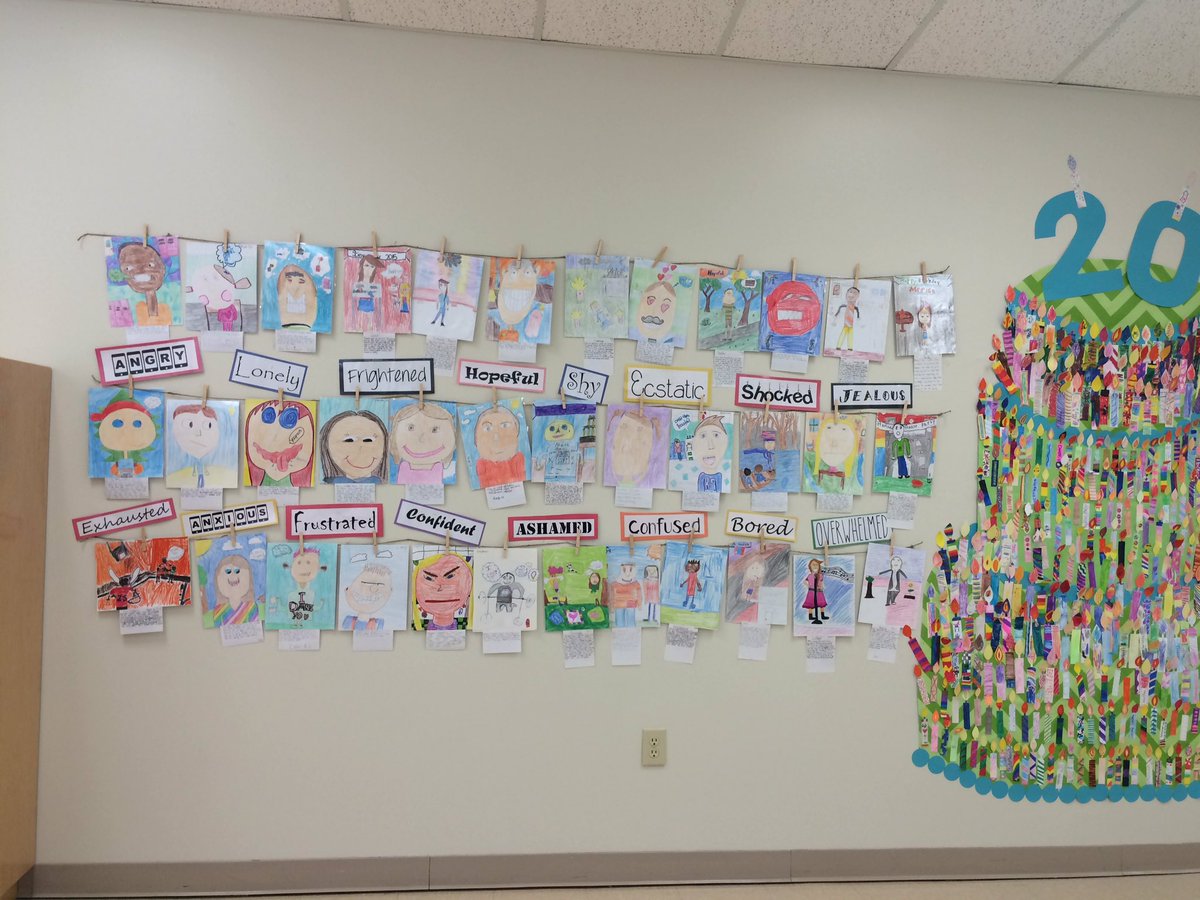 millermustangs1's tweet photo. 4th grade feelings wall https://t.co/imGloJ95e8