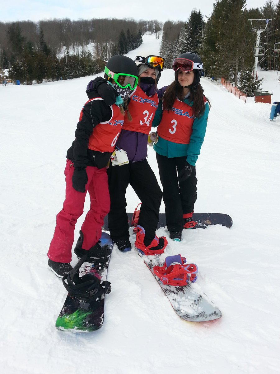 PC girls are ready for OFSAA!!! <a href="/PUMA1842/">Pickering College</a> <a href="/PickeringColl/">Pickering College</a> <a href="/OFSAASnow/">OFSAASnow</a>