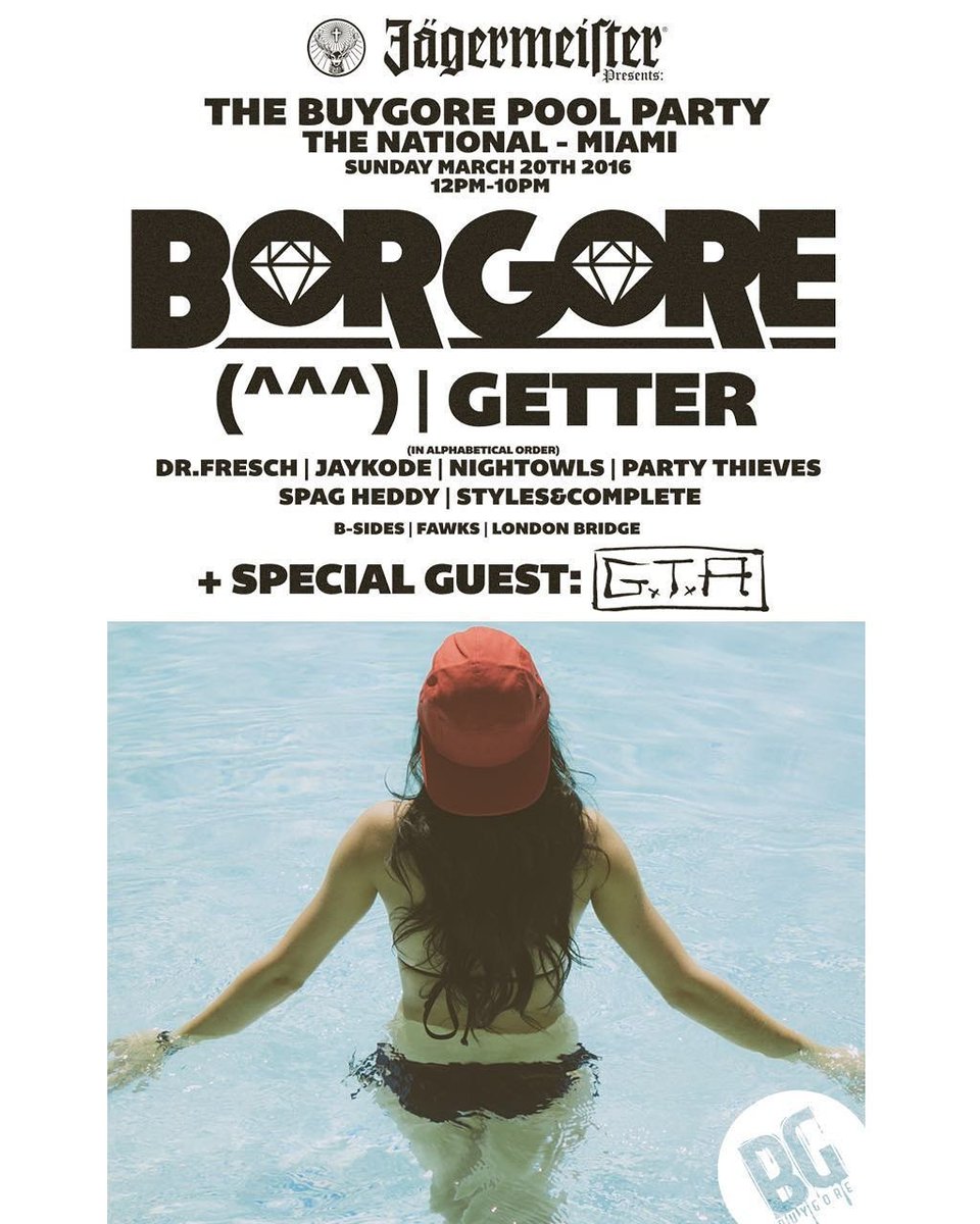 RaveInMiami's tweet image. #wmc Buygore Pool Party 
March 20th @ The National
Discount code: miamirave 
#mmw #borgore
m.wantickets.com/Events/199315/…