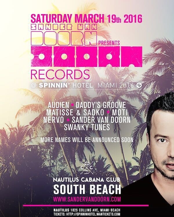 RaveInMiami's tweet image. #wmc #DOORN Hotel Party 
March 19th @ Nautilus
Discount code: miamirave 
#mmw #umf #ultra
m.wantickets.com/Events/198467/…