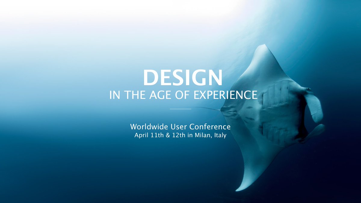 Dassault3DS's tweet photo. Proud to announce our new event: Design In The Age Of Experience! Learn more: https://t.co/OPfn8rDZYK #3DEXPERIENCE https://t.co/f0xmfG1ken