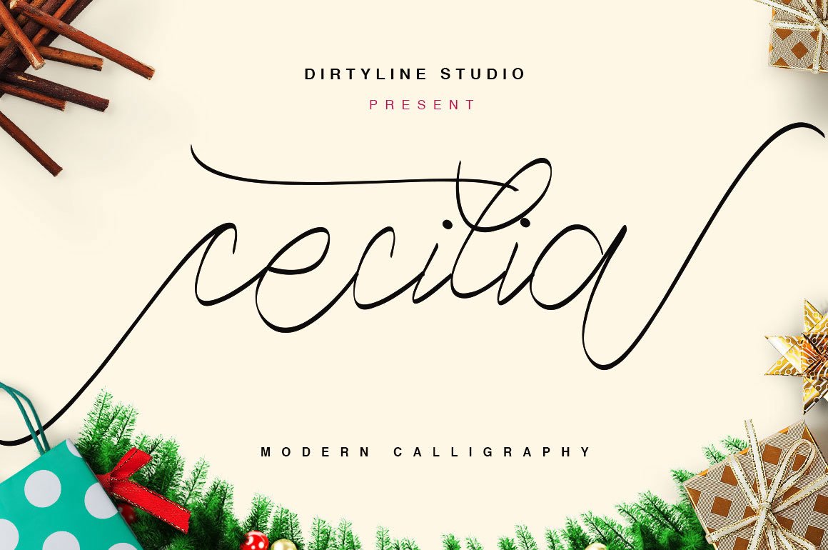 Download this beautiful font completely FREE on LittleBigCrafter.com littlebigcrafter.com/product/cecili…