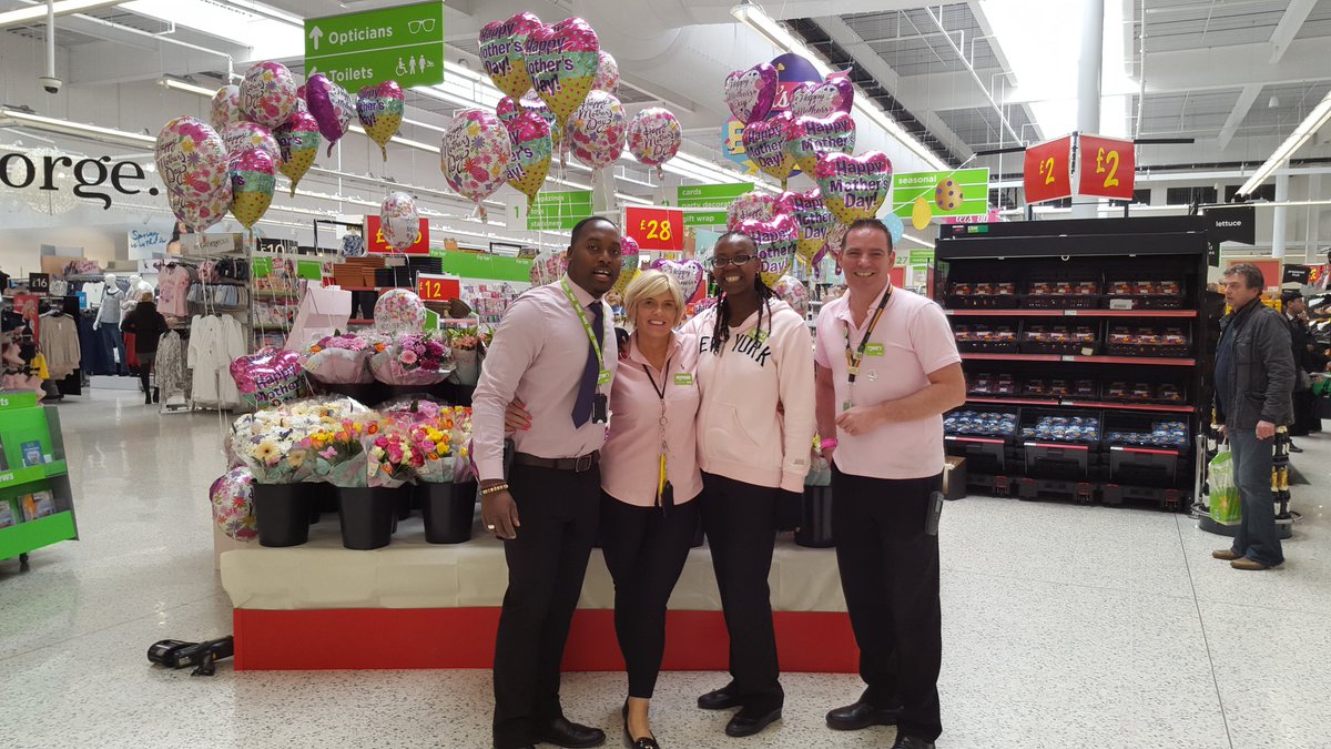 Colleagues dressed up to help raise money in store for tickled pink