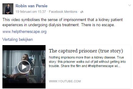 Thanks for your support <a href="/Persie_Official/">Robin van Persie</a>! #helpthemescape helpthemescape.org