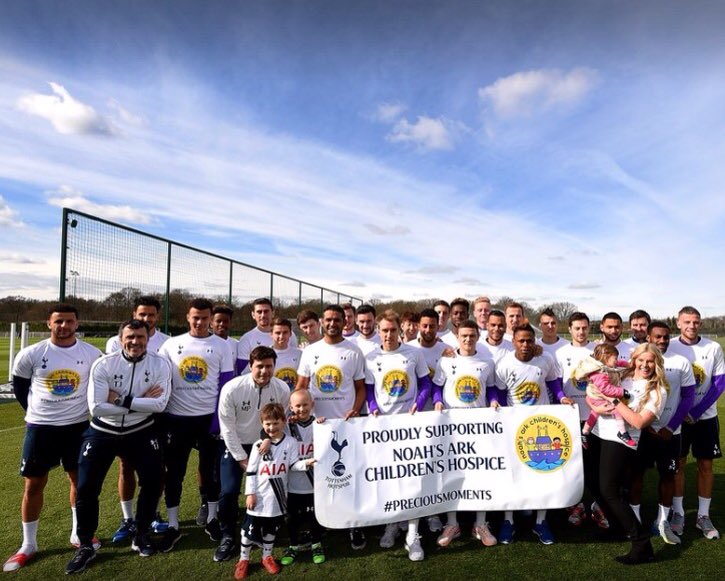 SpursFoundation's tweet image. .@NoahsArkHospice announced as @SpursOfficial's new charity partner #preciousmoments