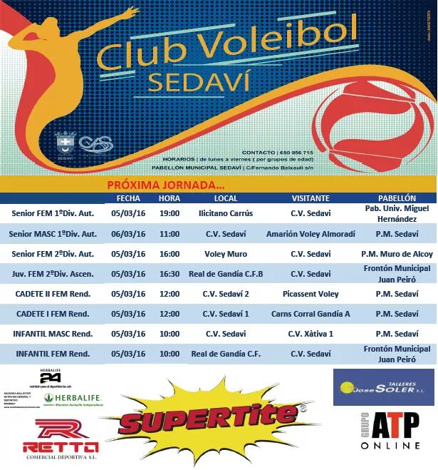 Club Voleibol Sedavi (@cvsedavi) on Twitter photo 