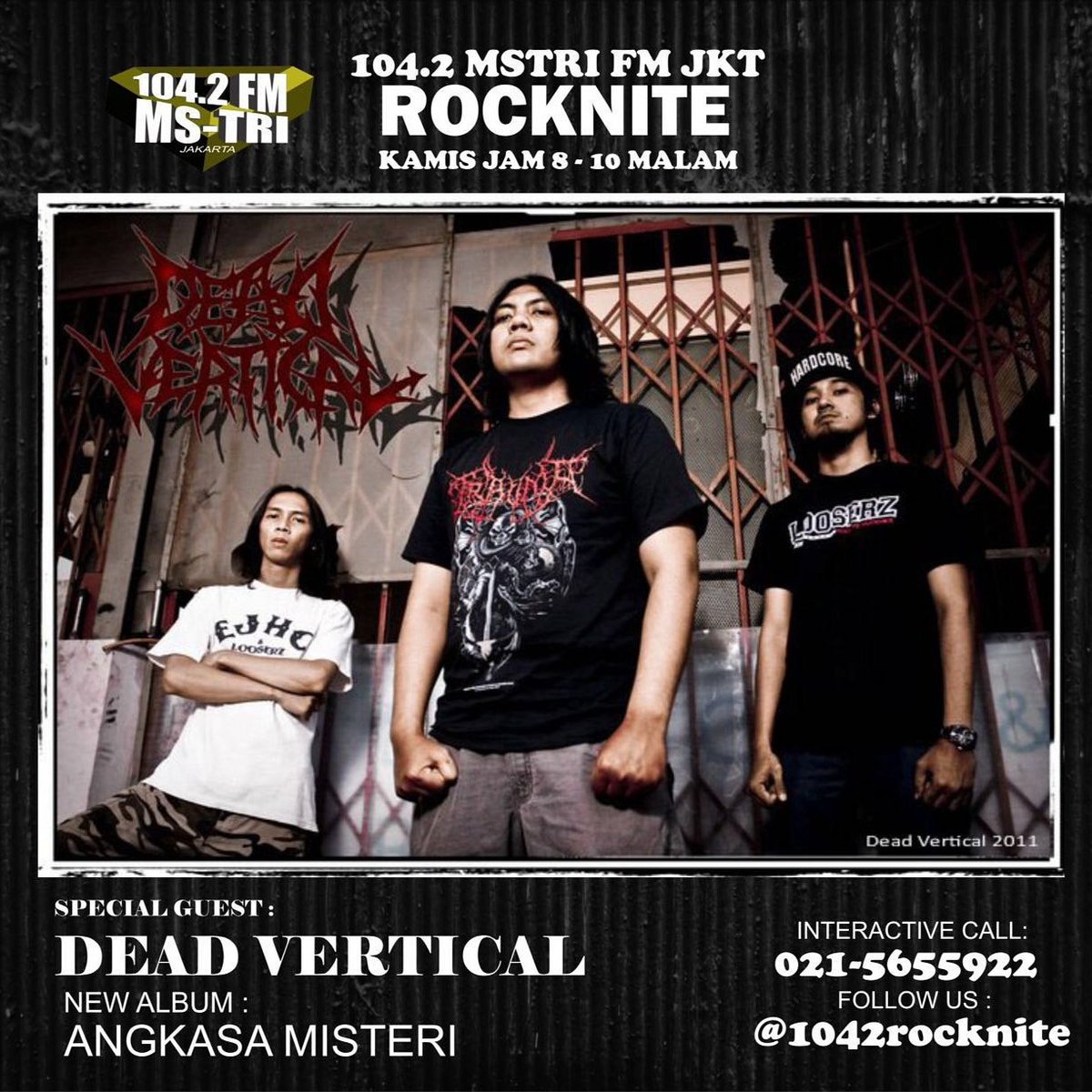 Langsung pantengin sekarang juga, kita mengudara di @1042mstrifm !! 104.2 FM