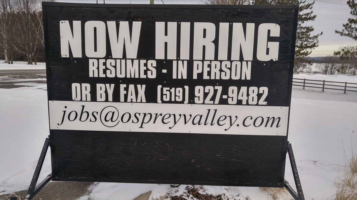 Need a spring/summer/fall job?