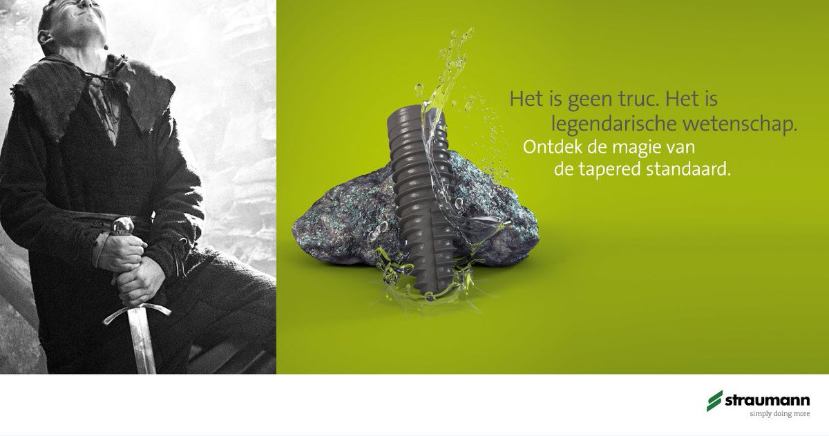 StraumannNL's tweet photo. Het is geen mythe. Het is wetenschappelijk onderbouwd. #StraumannLegend https://t.co/qjZLnQgTo3 https://t.co/04gYVMGqD2