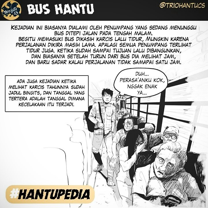 Teno_Herdianto's tweet photo. Hati2 kalo naik bus malem2
#Kamisteri #Hantupedia #BusHantu https://t.co/CkBHQb6Fh6