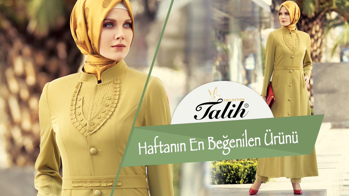 talihpardesu's tweet photo. Haftanın modeli.
#talihpardesu #hafta #model #pardesu #giyim #elbise #tesettur #moda #hijab https://t.co/aFls7m9HJj
