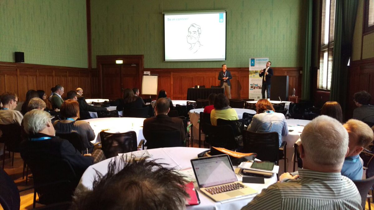 Contextmapp's tweet image. Did you miss our workshop today? Visit our booth to have a chat and demo our platform and mobile app! #iiex