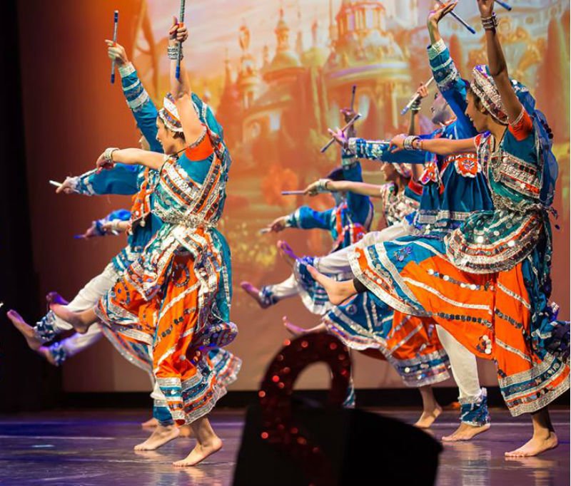Traditional Indian dance teams to compete at IU Auditorium at Saturday's Raas Royalty event: go.iu.edu/19ku