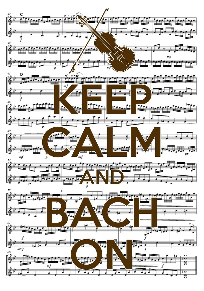 RT backbaybytes: keep clalm and Bach on #violin ift.tt/1oROrLF;