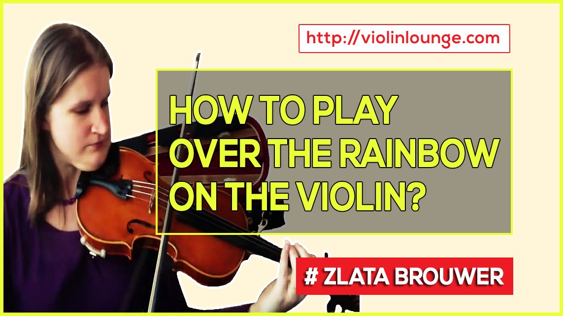 RT ZlataBrouwer: How to play OVER the RAINBOW on the Violin? ift.tt/1oT4yt3; #violin, #viola