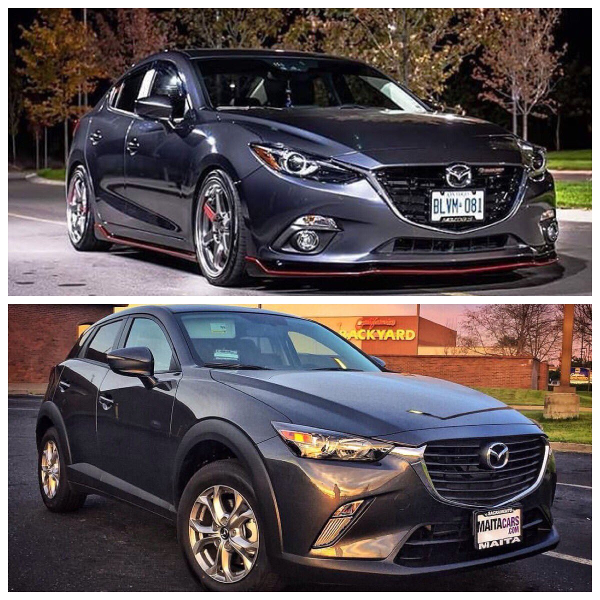 マツダ株式会社 みなさんこんにちは 今日3月3日は ひなまつり ということで Cx 3を並べてみました 2 台ならんでマツダ顔 なんて ひなまつり ひな祭り マツダ車を並べる T Co Uur1t1giij