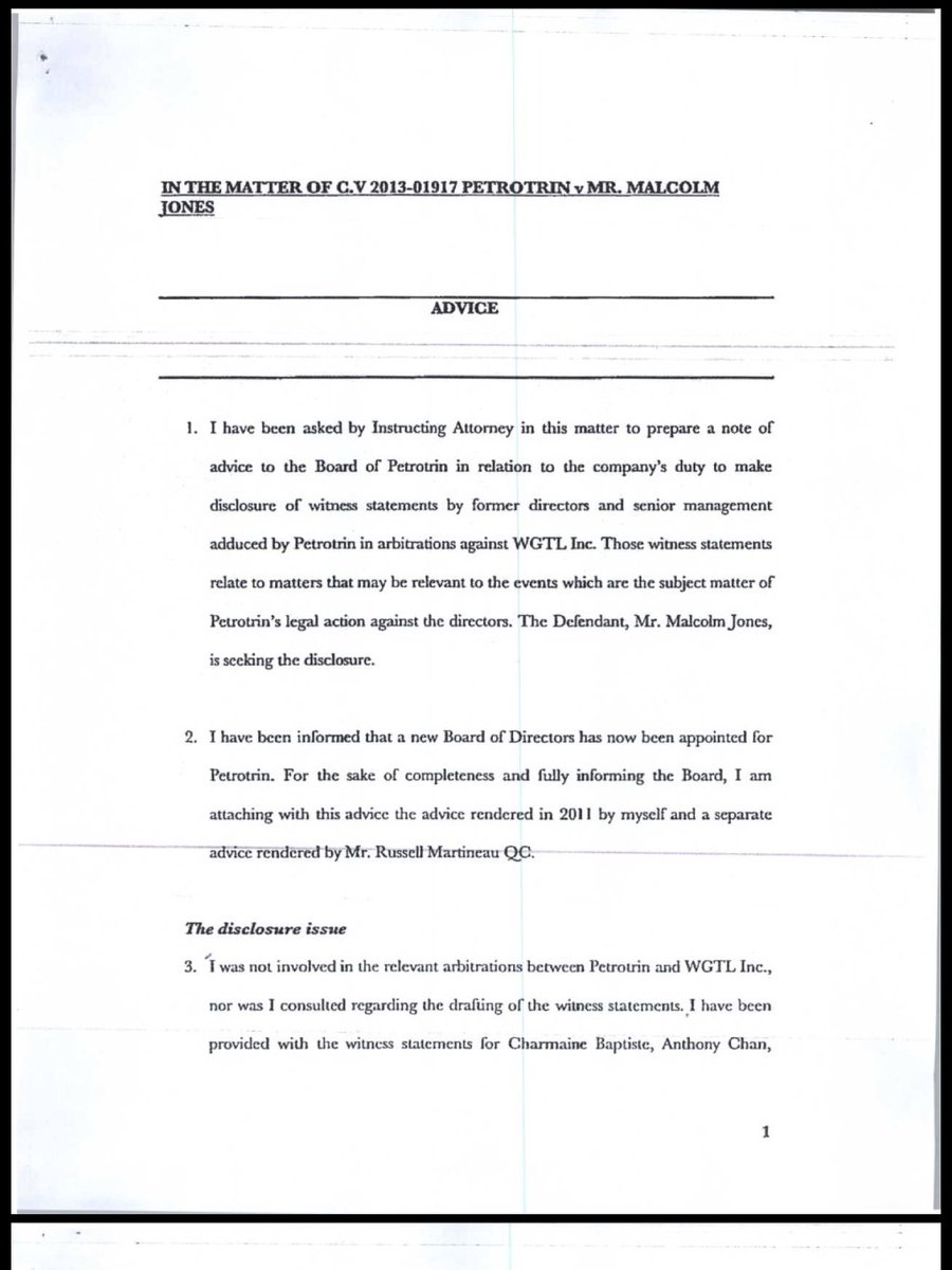 Pantomime1's tweet photo. Malcolm Jones vs Petrotrin: QC Nelson’s Ruling https://t.co/1w8K4vBl5d https://t.co/eplRtCgMrD