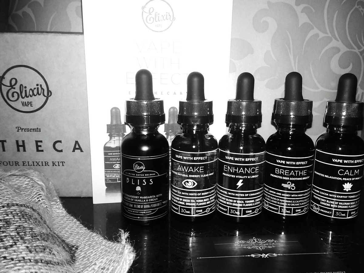 Gourmeteliquids's tweet photo. Welcome our New Edition @elixirvapeco #vapewitheffect very special Organic Herbal VAPES with EFFECT! #vape #vapeuk https://t.co/0R4pxZazTM