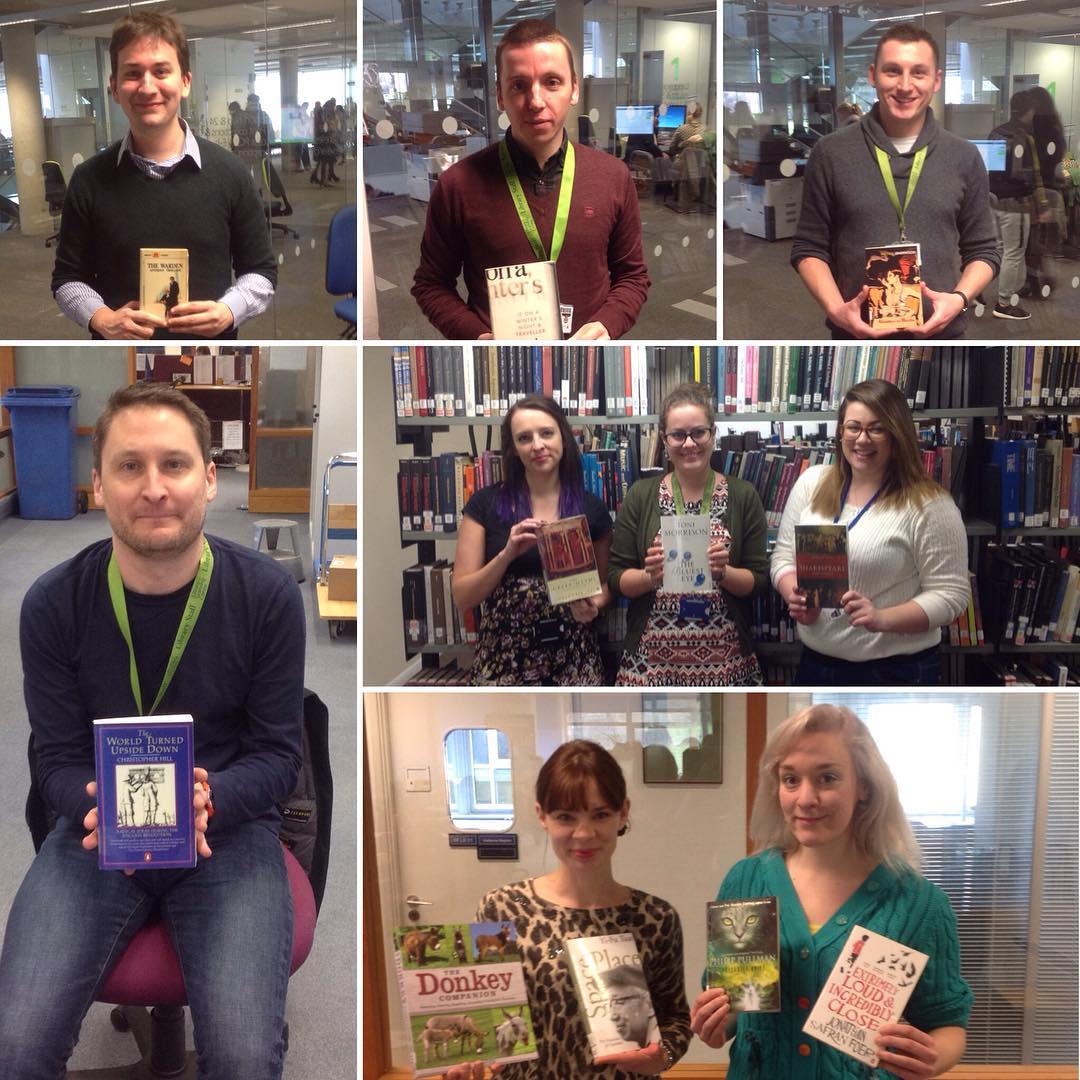 surreylib's tweet image. We've been enjoying #WorldBookDay with our favourite books - and we'd love to see yours!
