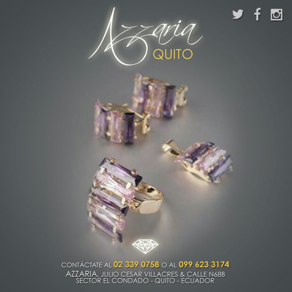 Azzaria4's tweet photo. Abrimos nuestro nuevo local, te esperamos!!! #AzzariaQuito #JoyasFantasivel #Azzaria https://t.co/GOEpo5ivJE